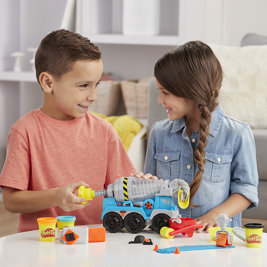Play-Doh Wheels Camión De Cemento 6