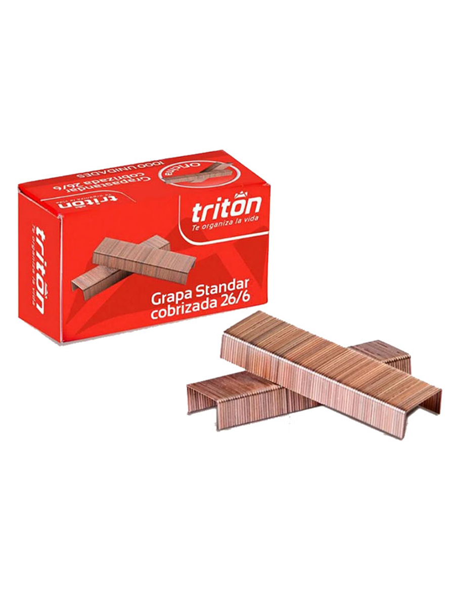 Grapa Cobrizada Estándar X 1000 1