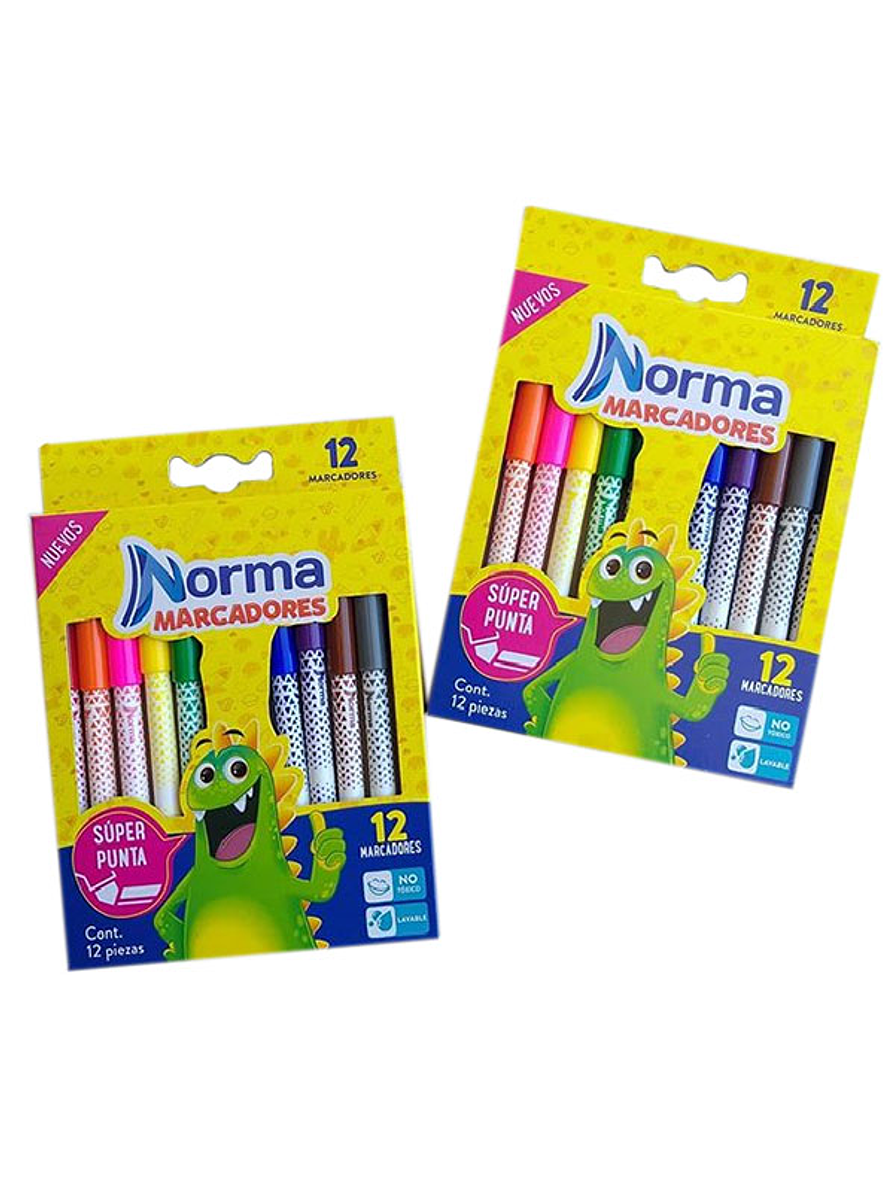 Marcadores Lavables Norma 1