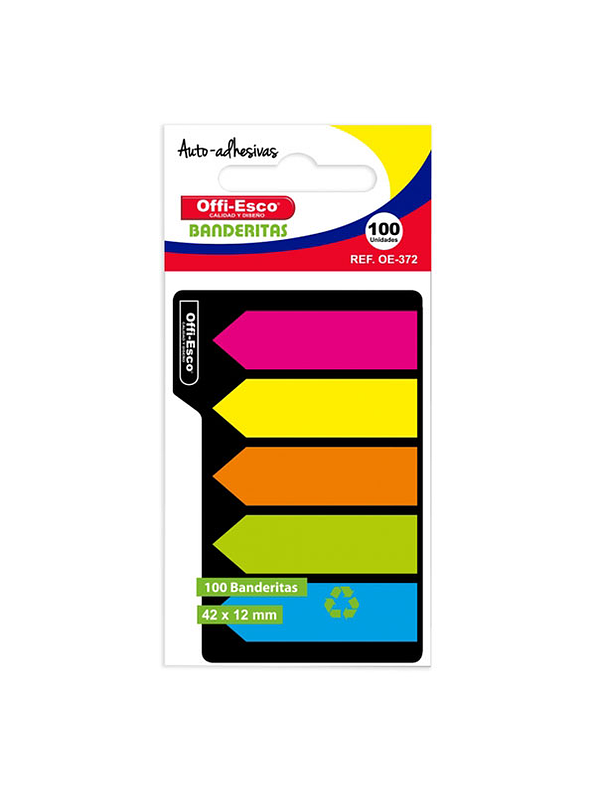 Banderitas adhesivas x 100  1