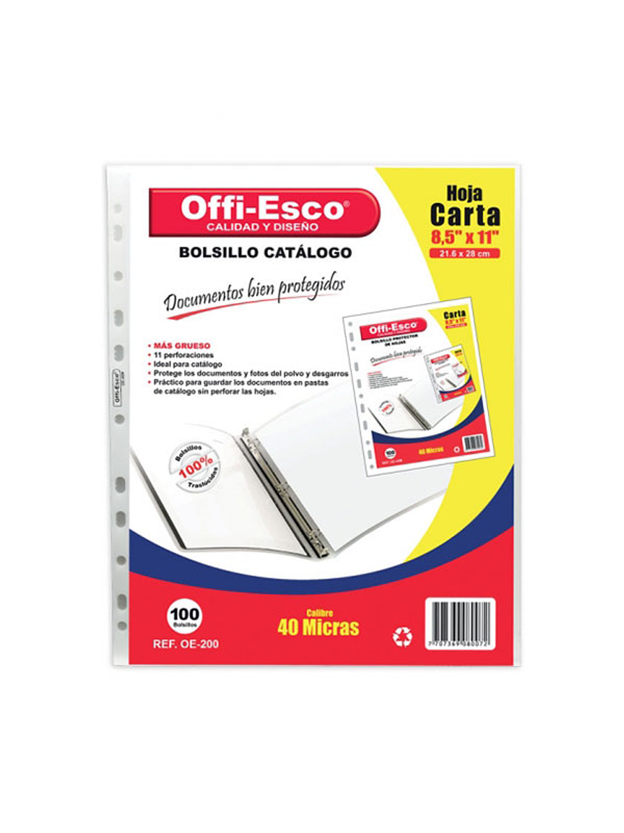 Bolsillo catalogo carta x 100  1