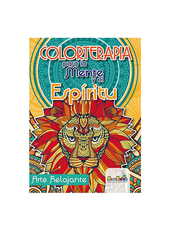 Libro Colorterapia Animales Arte Relajante  1