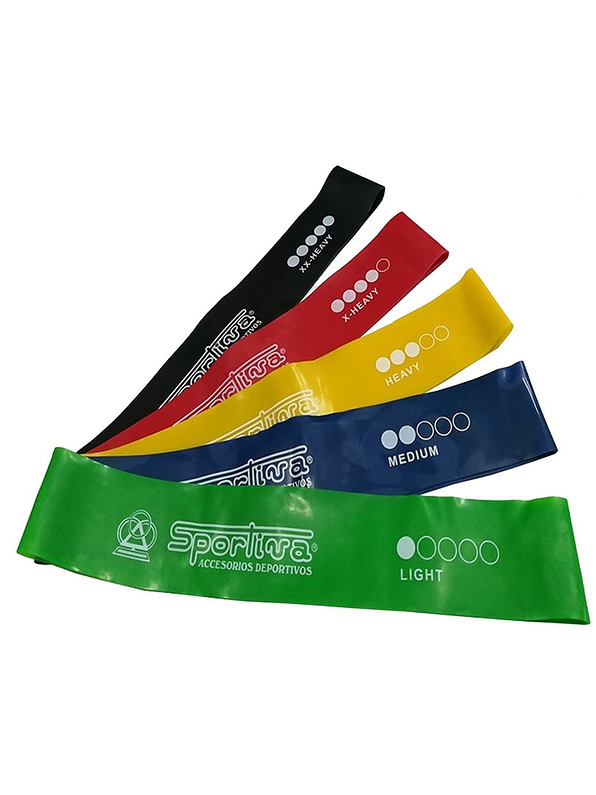 Set Bandas Para Ejercicio Latex X5 Unidades  1