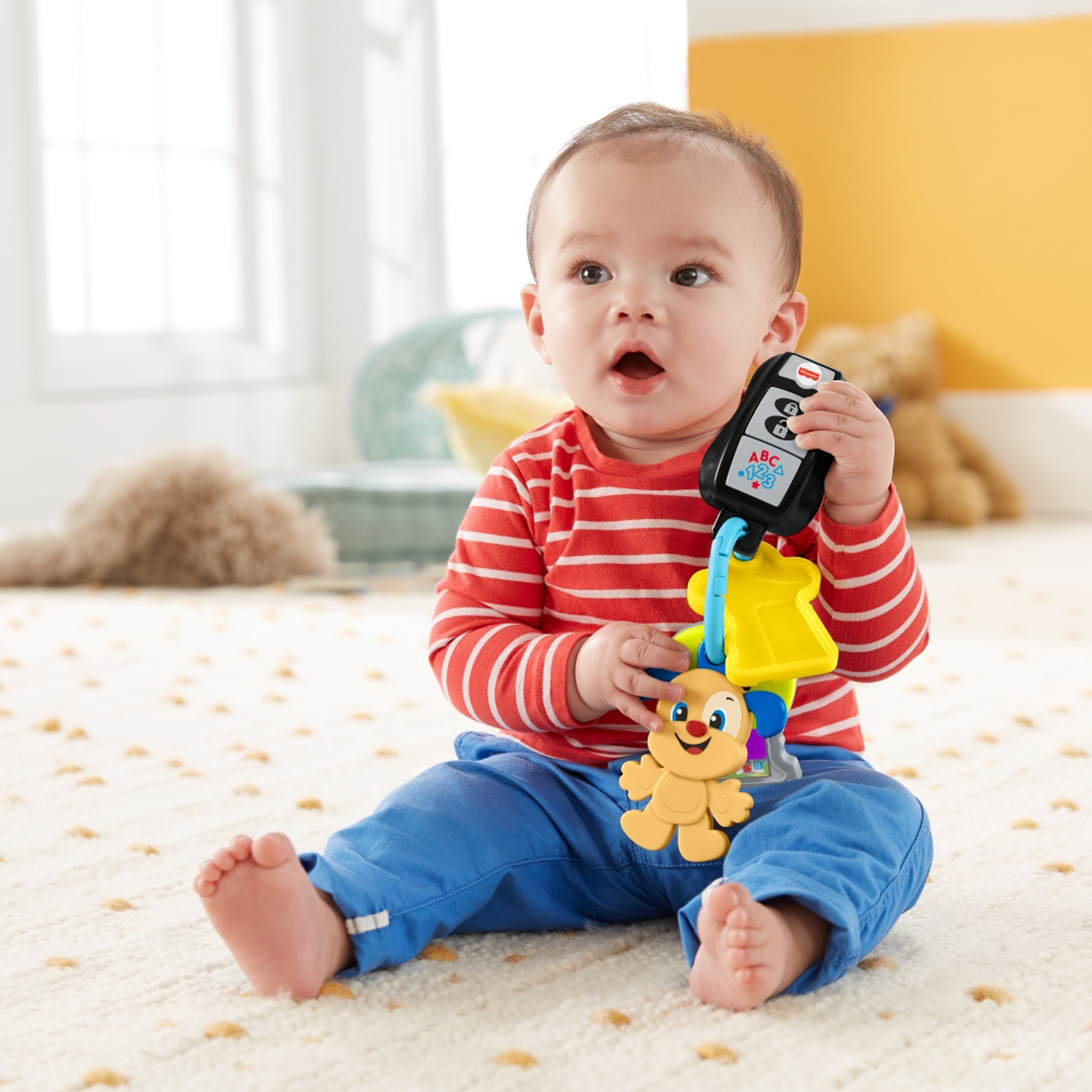 Fisher Price Ríe Y Aprende Llavero Juega Y Aprende 4