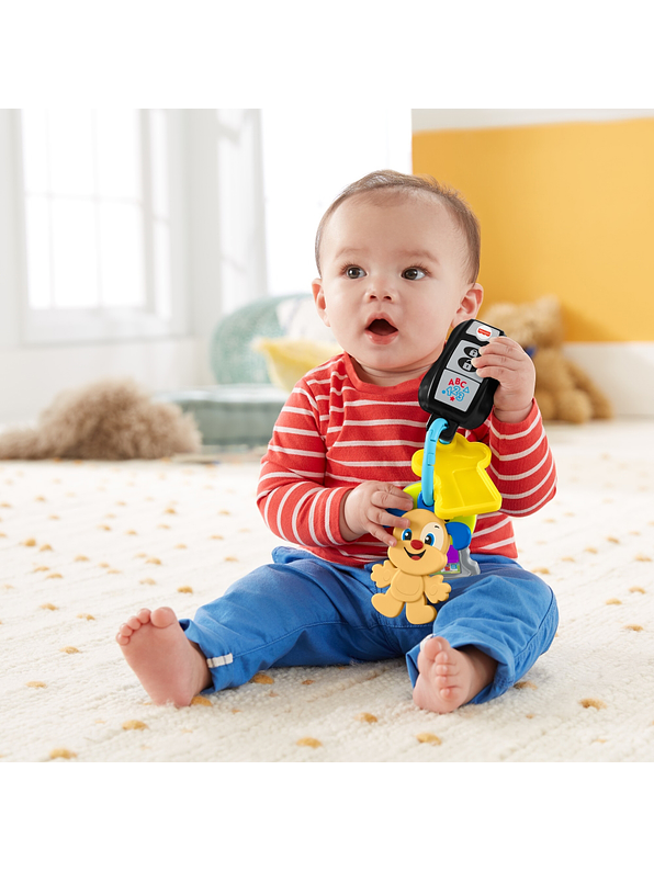 Fisher Price Ríe Y Aprende Llavero Juega Y Aprende 4