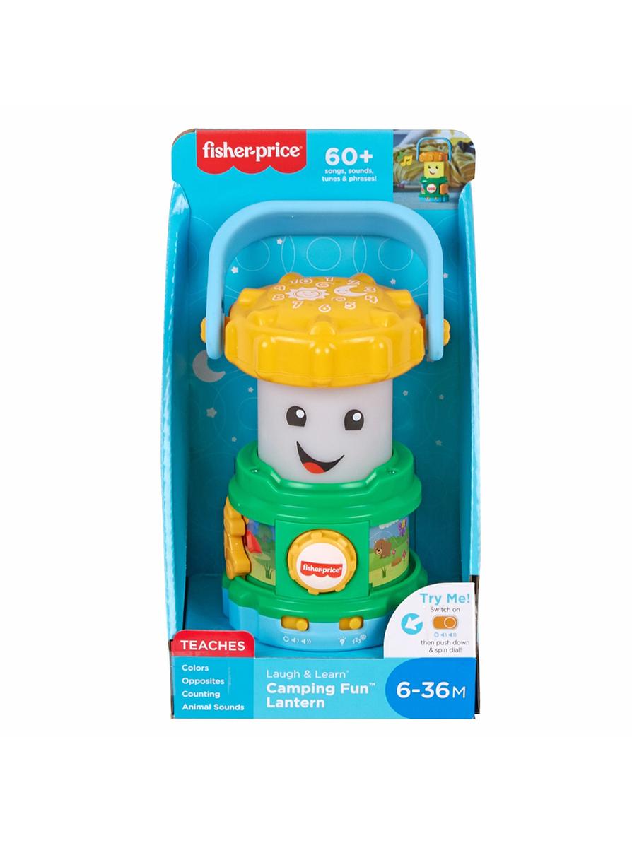 Fisher Price Ríe Y Aprende Linterna Campamento Divertido 1