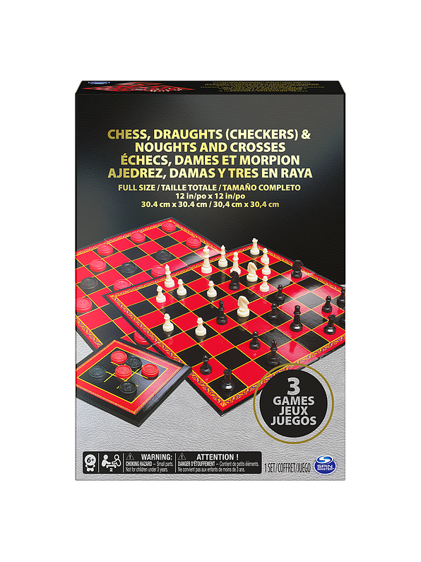 Ajedrez Damas Y 3En Raya De Mad 2