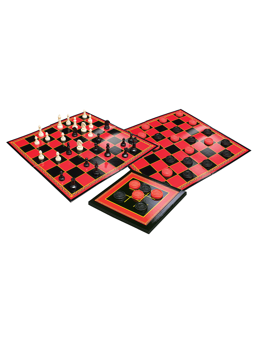 Ajedrez Damas Y 3En Raya De Mad 3