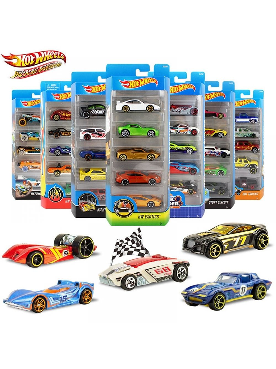 Hot Wheels Autos Básicos Paquete X 5  1