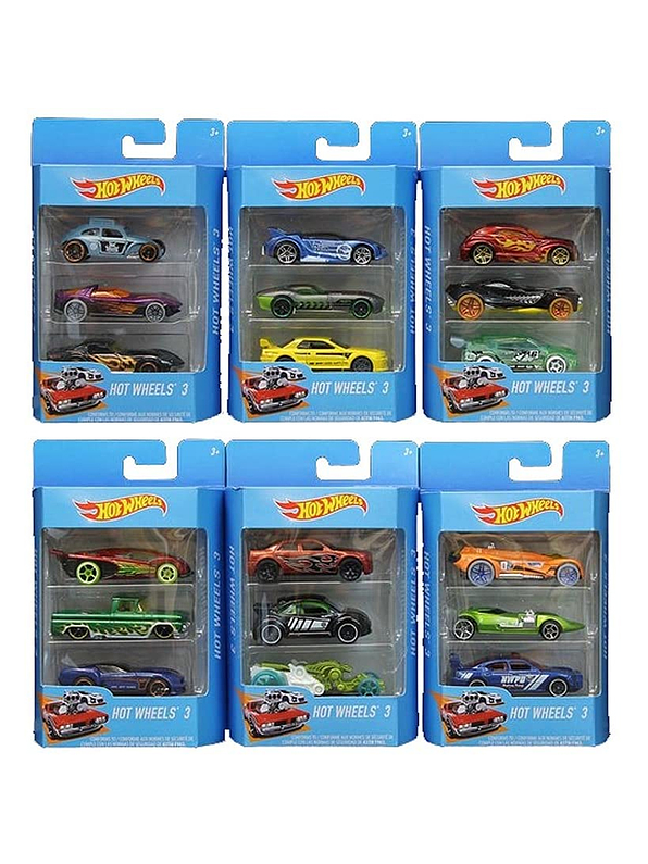 Hot Wheels Paquete x 3 Unidades 1