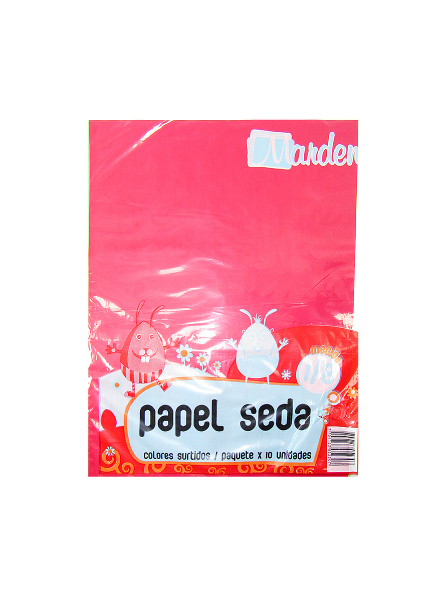 Papel Seda en 1/8 Paquete x 10 Unidades 1