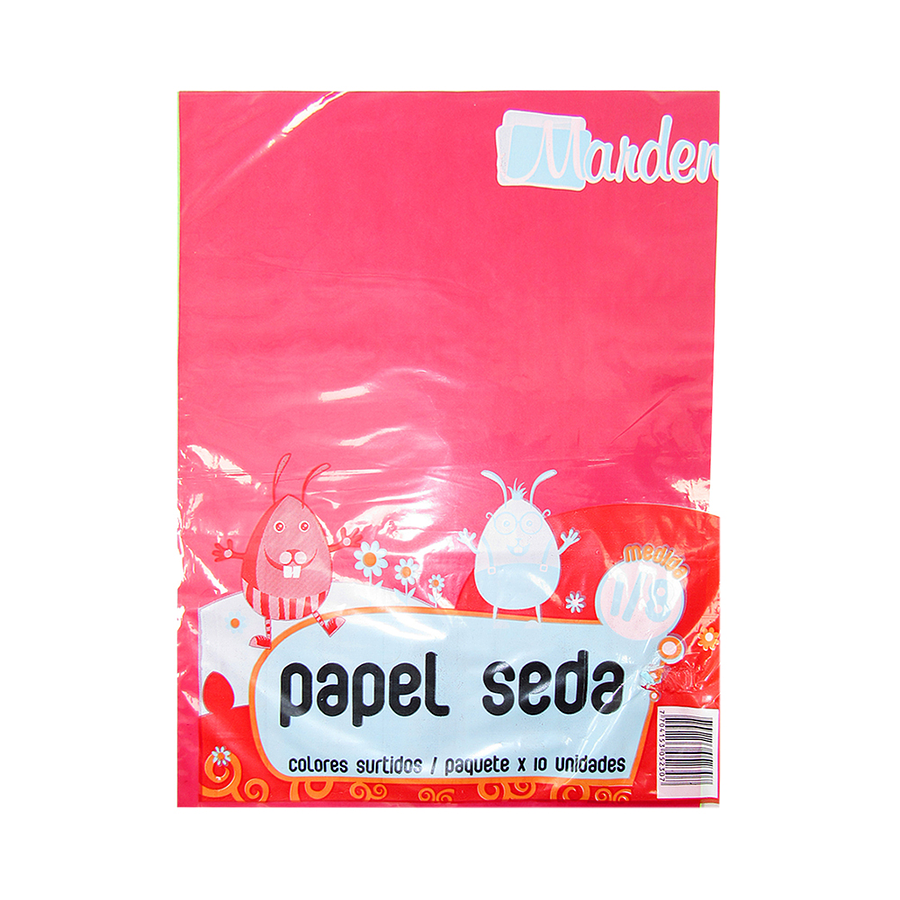 Papel Seda en 1/8 Paquete x 10 Unidades 1