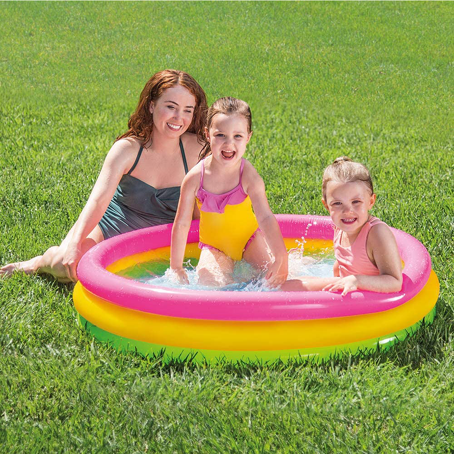 Piscina Inflable Tres Anillos 114  X 25 cm 3