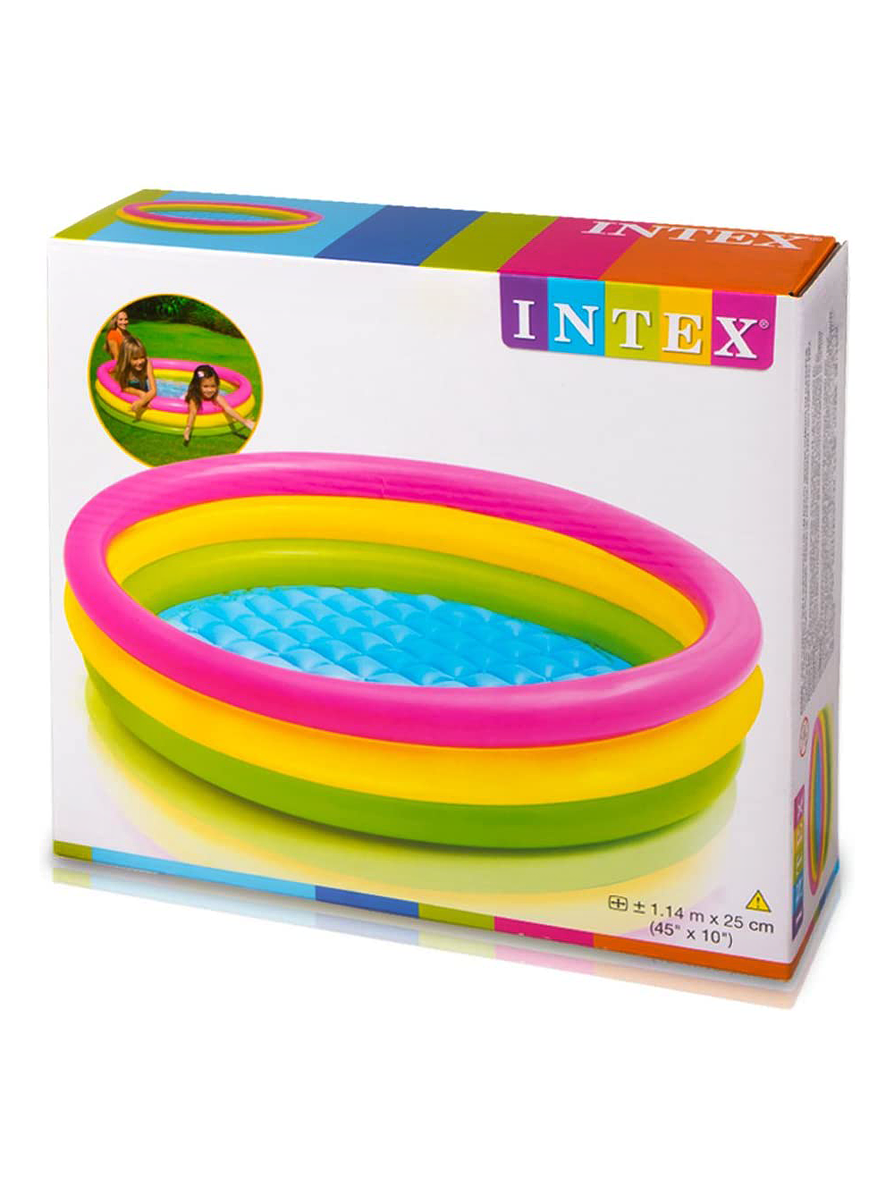 Piscina Inflable Tres Anillos 114  X 25 cm 4