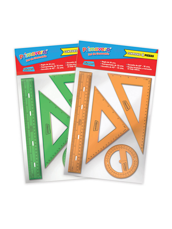 Set Geometría Primavera Grande  1