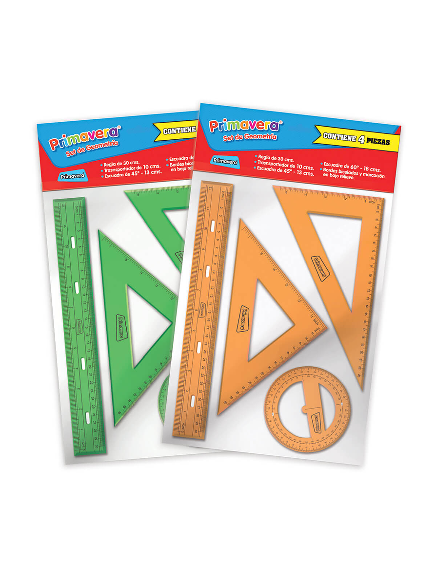 Set Geometría Primavera Grande  1
