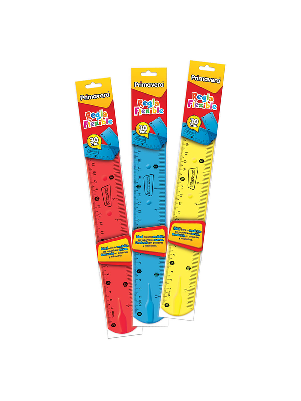 Regla Primavera Flexible Primaria  1