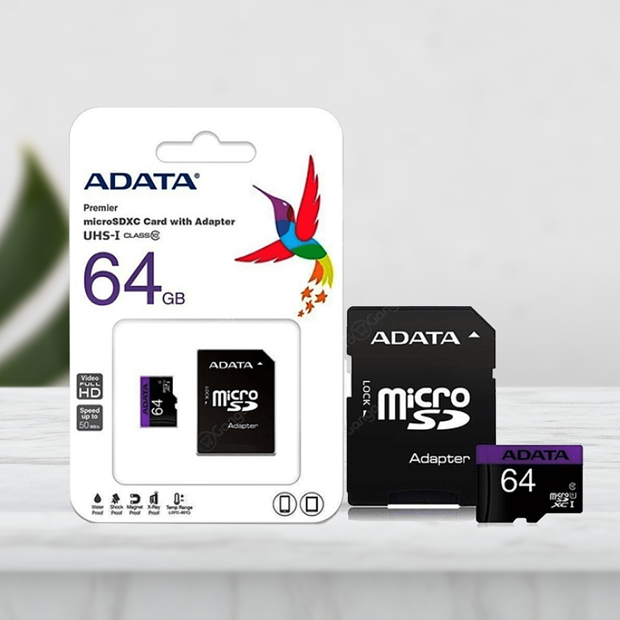 Memoria micro SD 64GB Adata 1