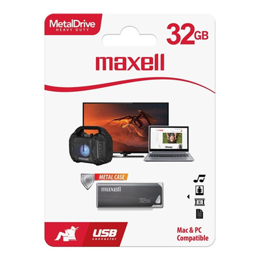 Maxell Memoria USB Metal 32 GB 2