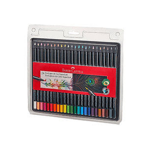 Colores Faber-Castell Supersoft X 24 Unidades