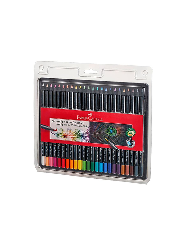 Colores Faber-Castell Supersoft X 24 Unidades 1