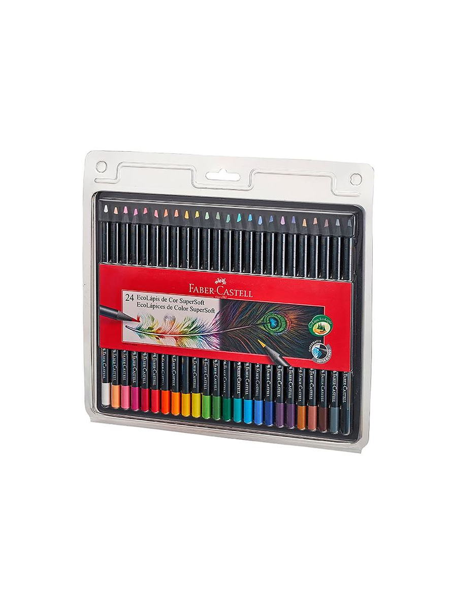 Colores Faber-Castell Supersoft X 24 Unidades 1