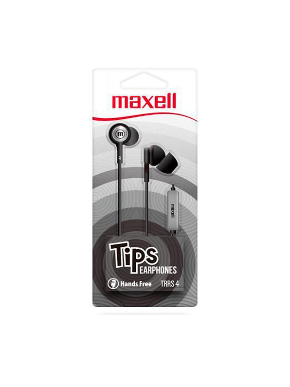 Audífono Maxell In-Tips Stereo Buds con Microfono 1