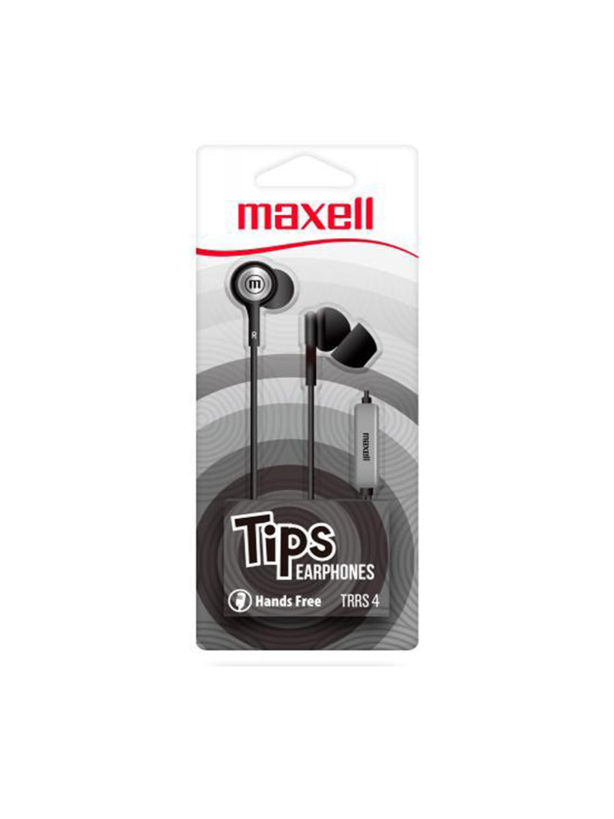 Audífono Maxell In-Tips Stereo Buds con Microfono 1