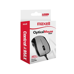 Mouse Maxell  Mowr-101 Optical Silver