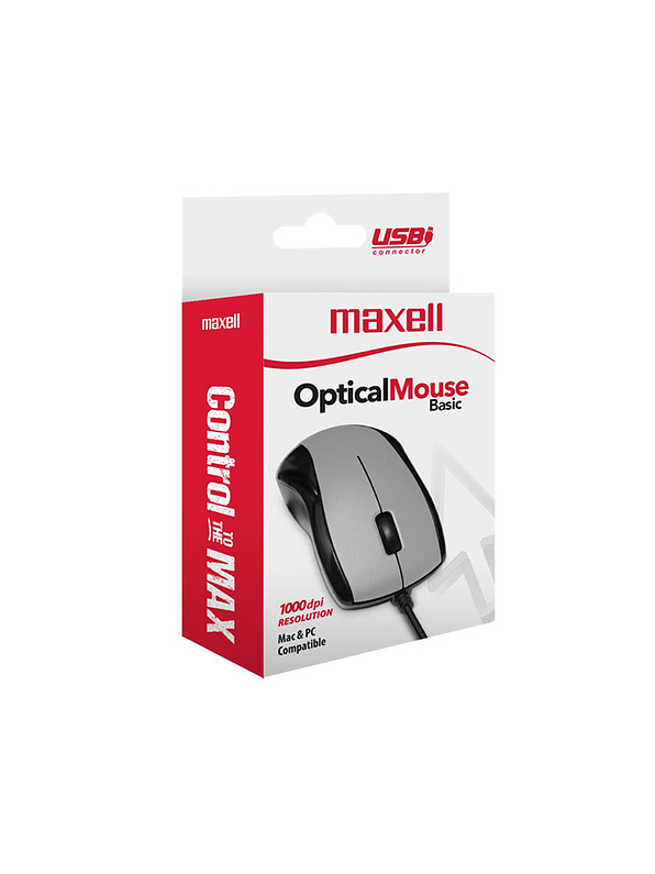 Mouse Maxell  Mowr-101 Optical Silver 1
