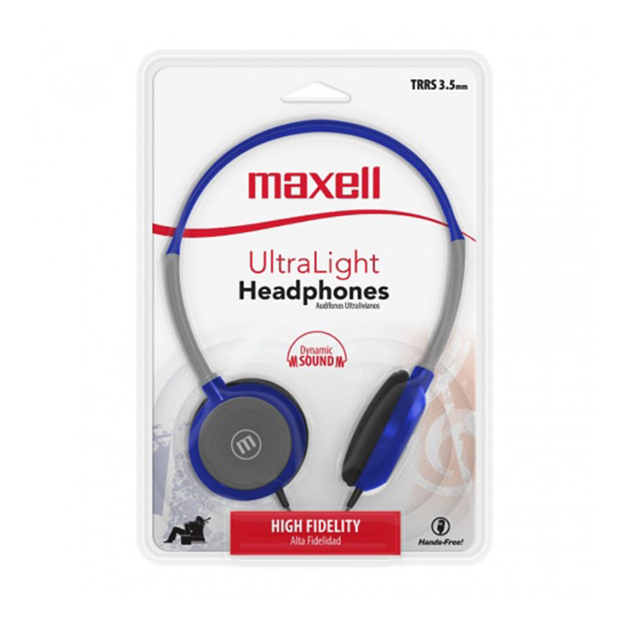 Audífonos Maxell Hp-200 Headband Hp Con Micrófono 1