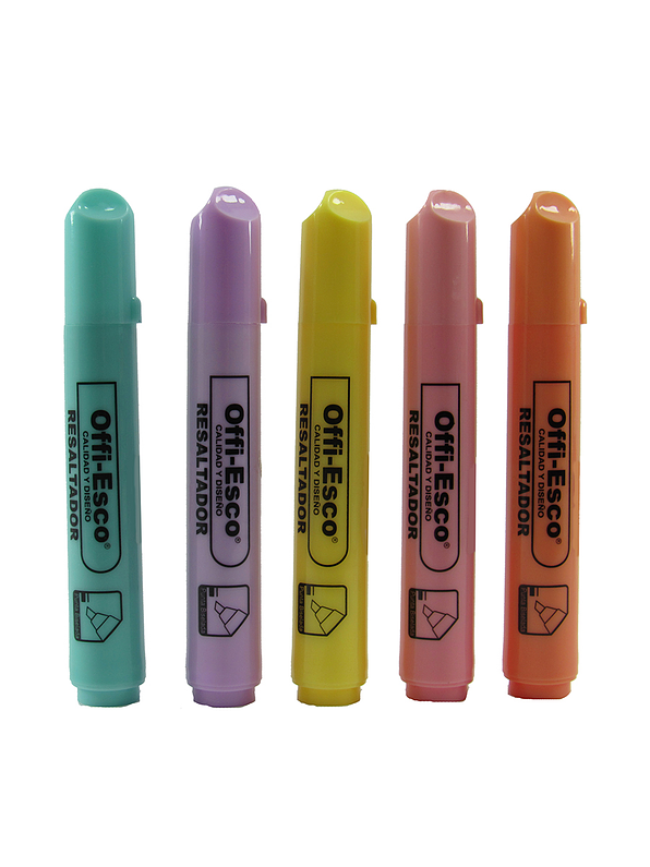 Resaltador 432 Colores Pastel  1