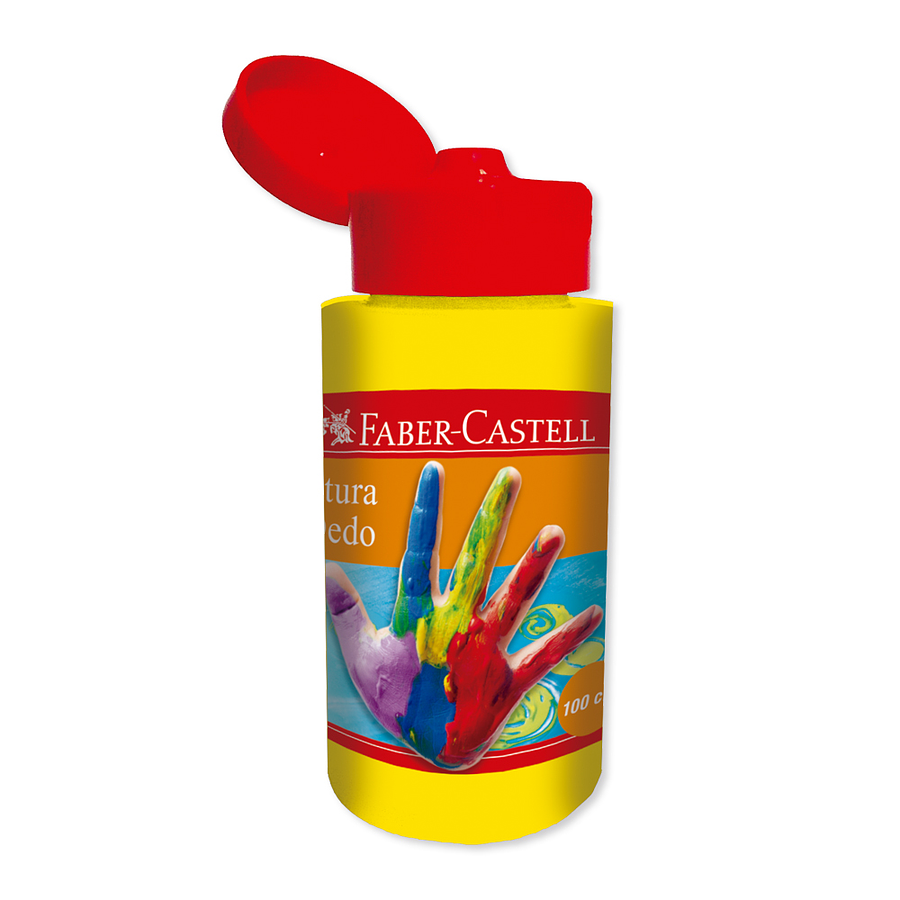 Pintura a dedo Faber-Castell 100 ml  2