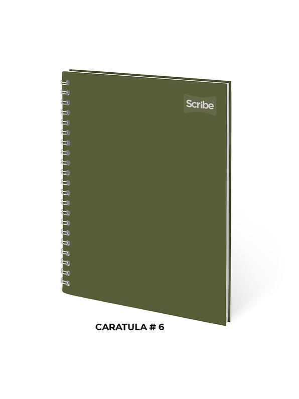 Cuaderno Catedrático Pasta Dura Scribe 80 Hojas  2