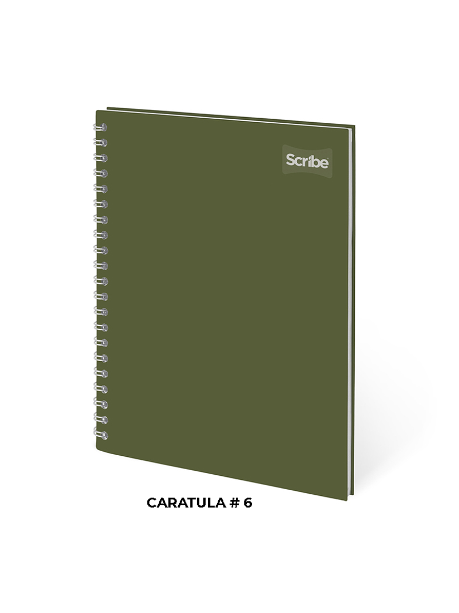 Cuaderno Catedrático Pasta Dura Scribe 80 Hojas  2