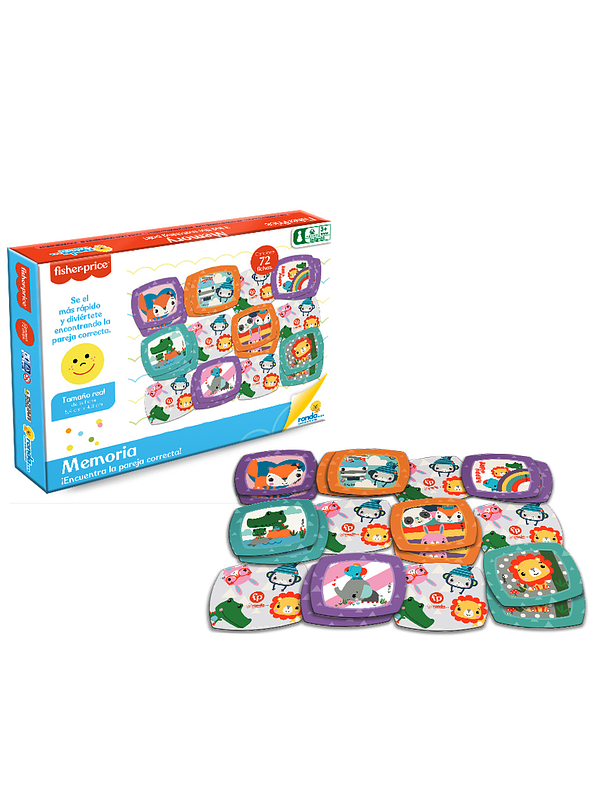 Juego de Memoria Maletin Fisher Price 1