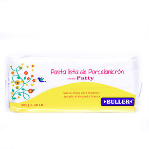 Masa Porcelanicron X 500 gr Blanco 