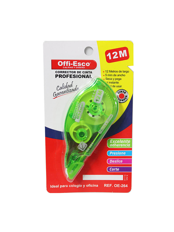 Corrector De Cinta Offi-Esco 12 Metros 1
