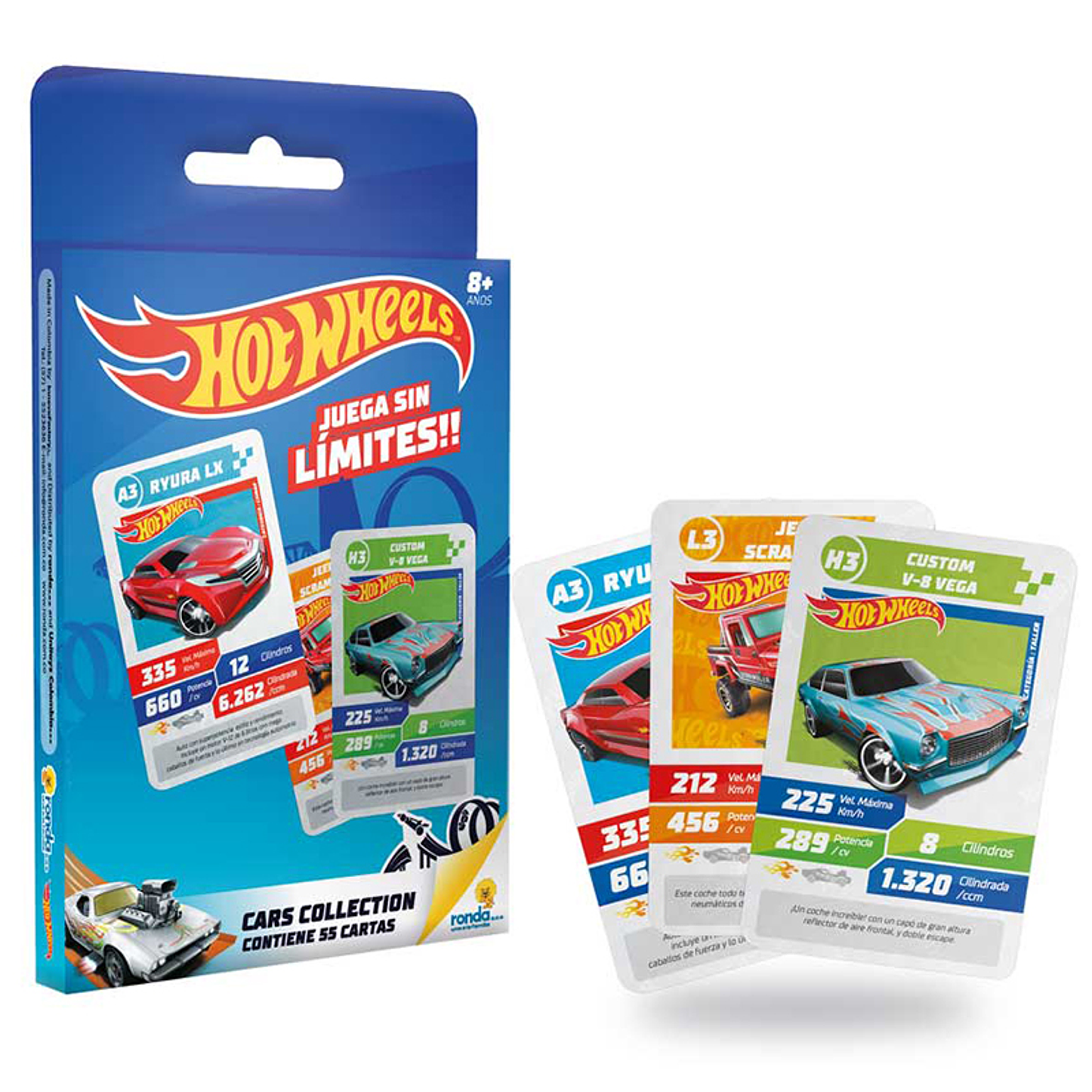 Cartas de Colleccion Hot Wheels 1