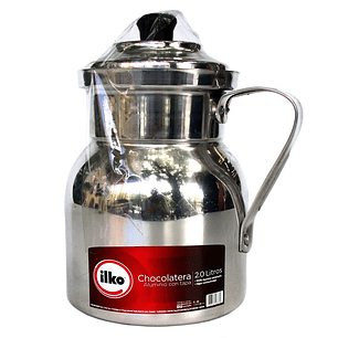 Chocolatera Ilko Class Aluminio Con Tapa 2.0 Litros