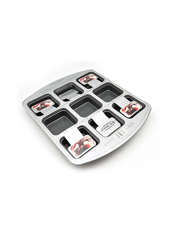 Molde Para Brownies x 9 Unidades 1