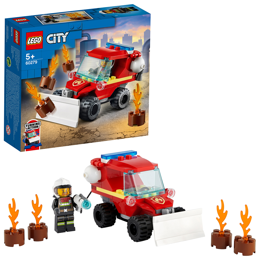 Lego City: Camioneta De Asistencia De Bomberos