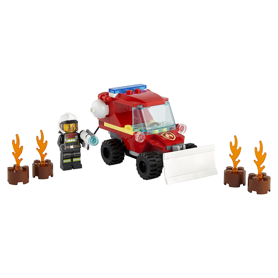 Lego City: Camioneta De Asistencia De Bomberos 3