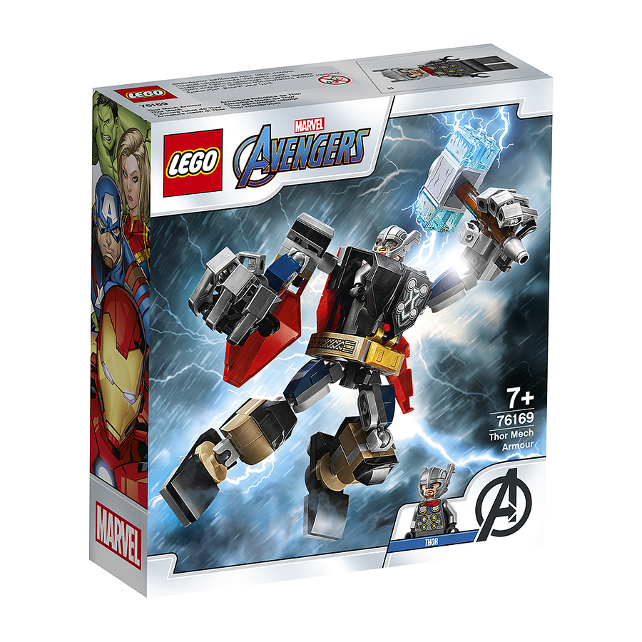 Lego Marvel Vengadores Classic Armadura Robótica De Thor 1