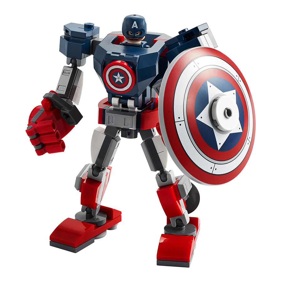 Lego Marvel Vengadores Armadura Robótica Del Capitán América 3