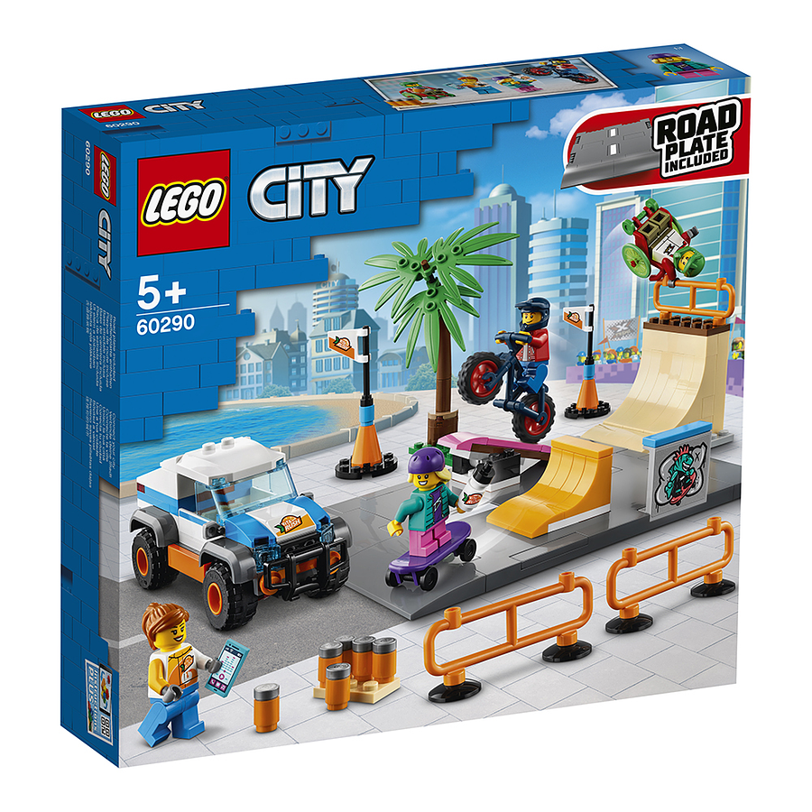Lego City Pista De Skate 1