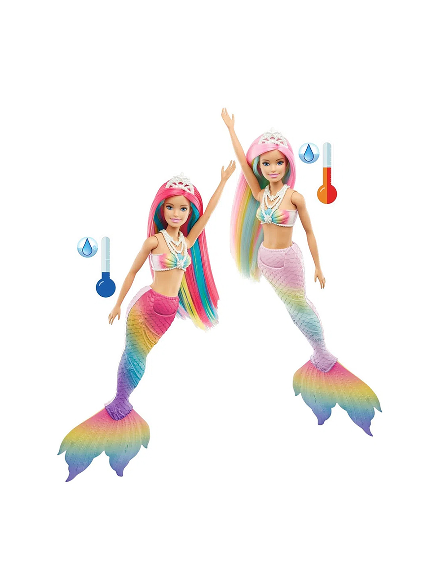 Barbie Sirena Arcoíris Mágico 1