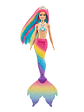 Barbie Sirena Arcoíris Mágico - Miniatura 4
