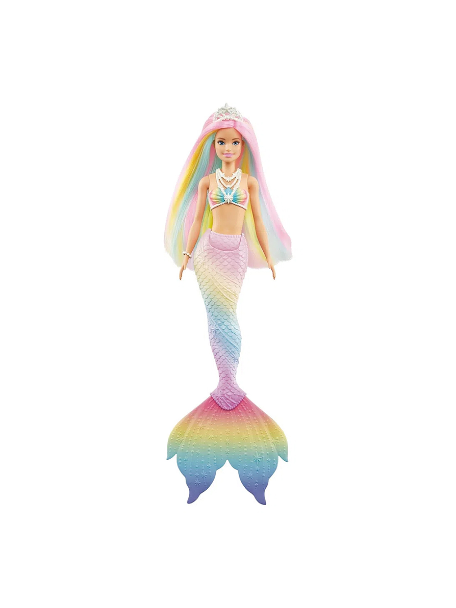 Barbie Sirena Arcoíris Mágico 5