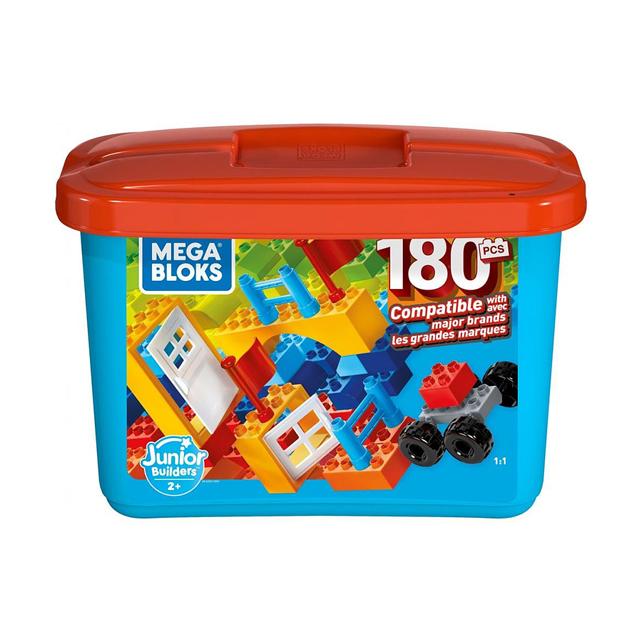 Mega Bloks Caja De Construcción Mini 180 Piezas 1